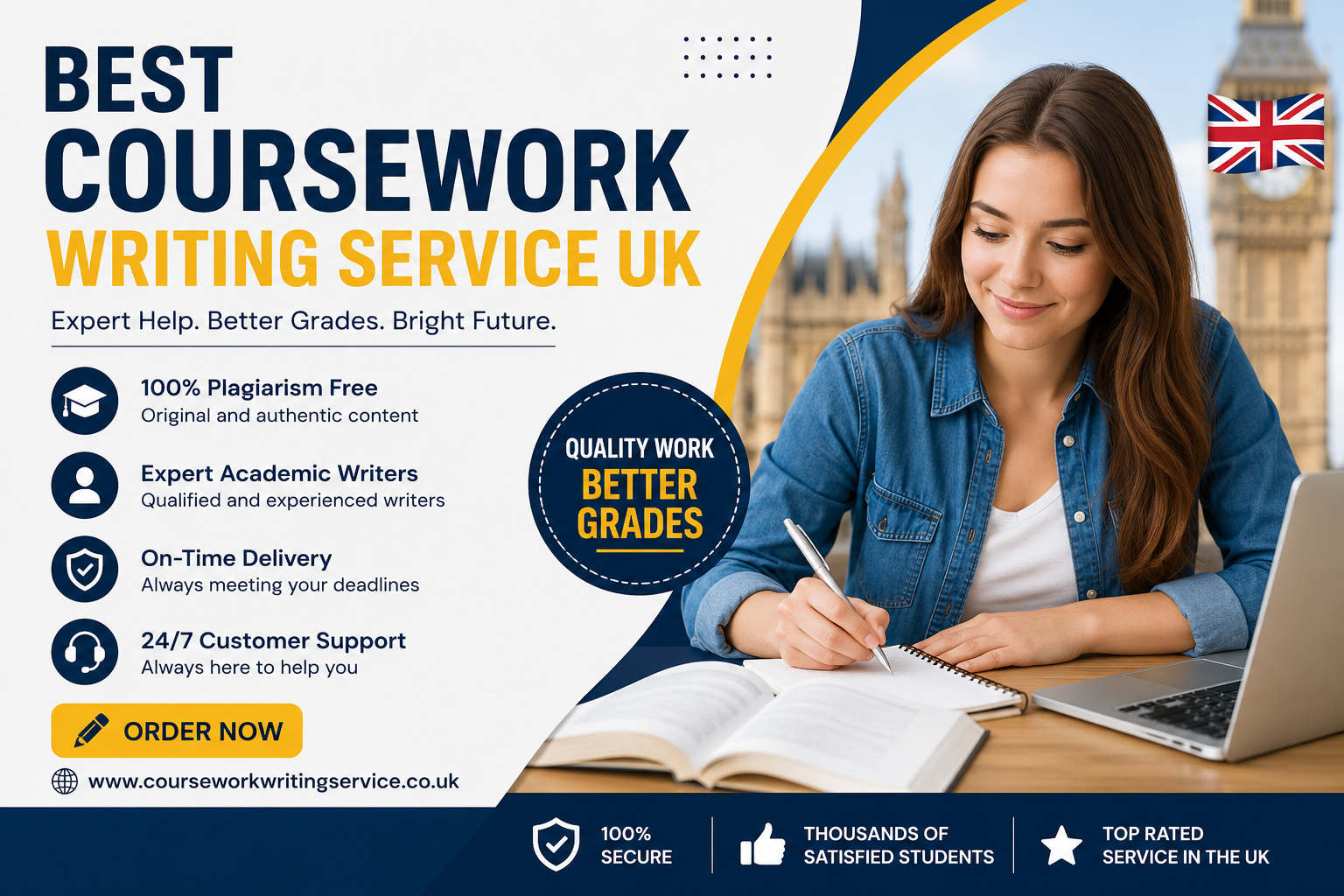 Best Coursework Writing Service UK for Students