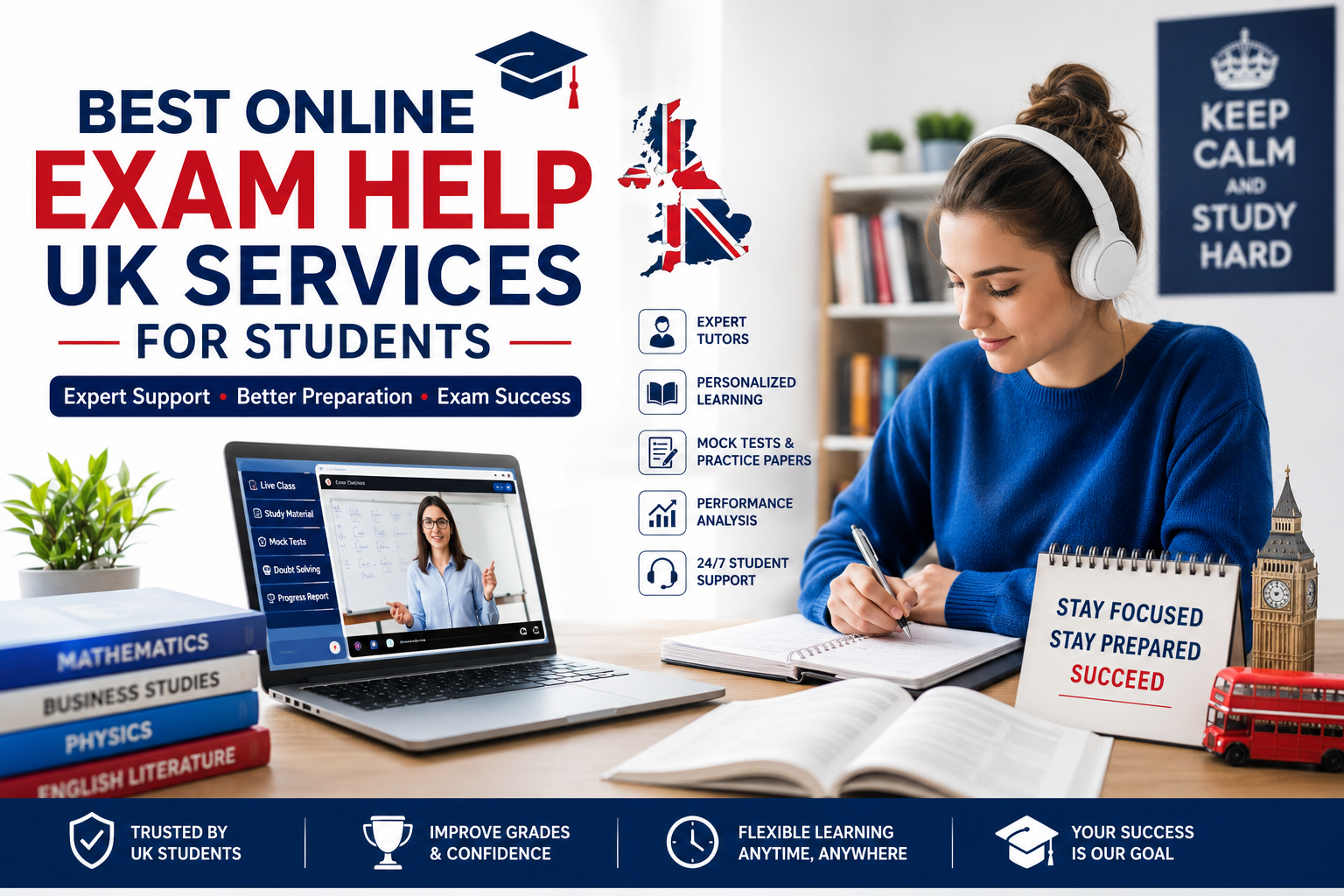 Best Online Exam Help UK Services for Students