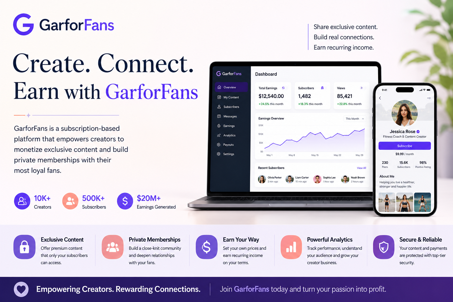 GarforFans: 10 Powerful Benefits for Better Creator Success