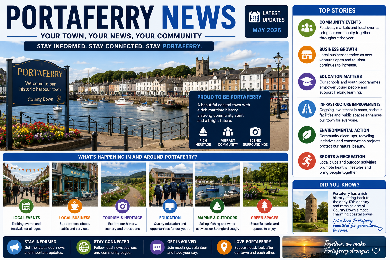 Portaferry News: 10 Latest Community Updates and Local Highlights